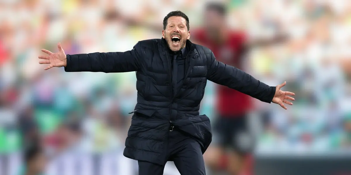 Sonríe Diego Simeone, el deseado jugador que llegaría gratis al Atlético de Madrid