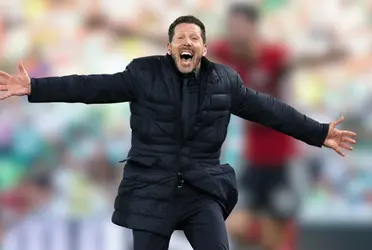 Sonríe Diego Simeone, el deseado jugador que llegaría gratis al Atlético de Madrid
