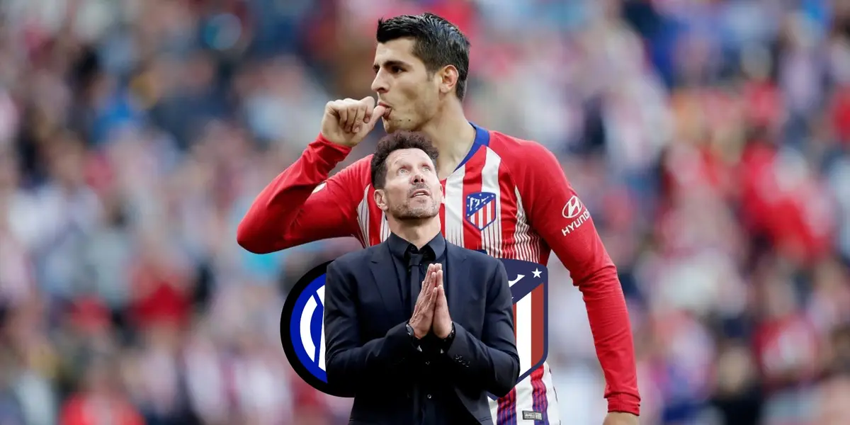 Sonríe Diego Simeone, el nuevo deseo y confesión de Morata en el Atlético de Madrid