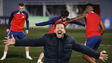Sonríe Diego Simeone, la gran noticia que del Atlético de Madrid