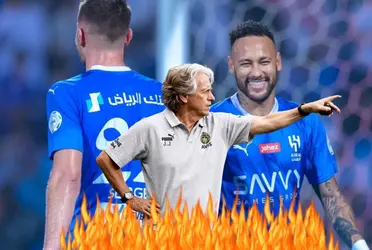 Su equipo juega mañana por la Copa del Rey de Campeones, pero el brasileño se ve envuelto en una polémica.