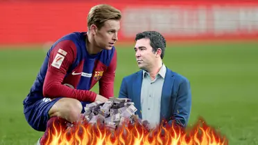 Sufre Barcelona, lo que hizo Frenkie de Jong con la millonaria oferta de Deco
