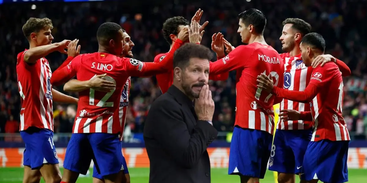 Tensión en Atlético de Madrid, la advertencia de Simeone a dos jugadores colchoneros