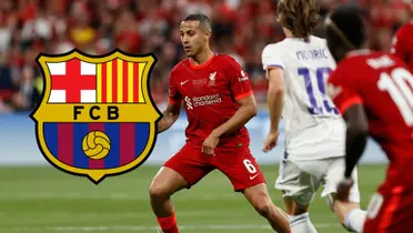 Thiago con la camiseta del Liverpool. (Foto: UEFA)