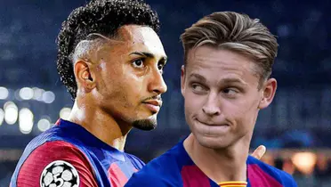 Tras el error de Raphinha con João Félix, la reacción de Frenkie de Jong