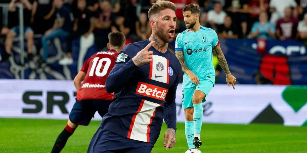 Uno de los zagueros del Barcelona aseguró que Sergio Ramos ha sido una de sus referencias en la forma de jugar.