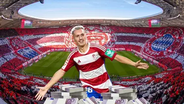 Va a ganar 3,5 millones anuales, lo que el Bayern Múnich pago por Bryan Zaragoza