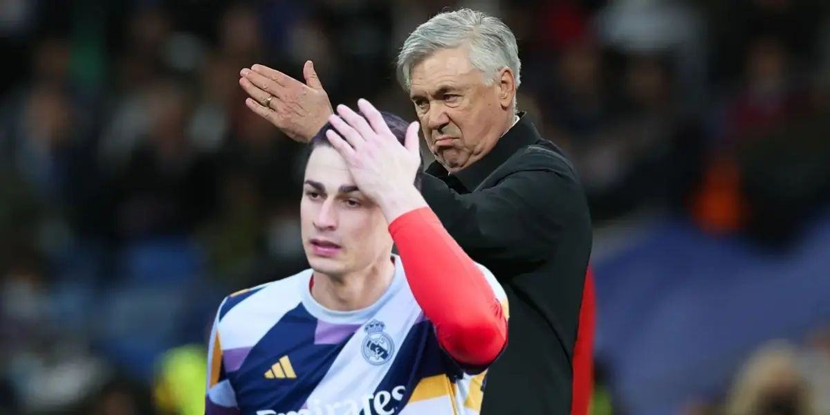 (Video) Con enojo de Ancelotti, Kepa no duró ni un minuto sin recibir goles