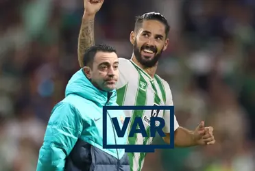 (Video) El VAR no ayuda al Barcelona y un ex Real Madrid amarga a Xavi