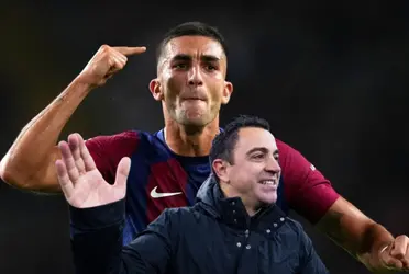 (Video) Ferran Torres salva a Xavi, la insólita acción del Barcelona tras el gol