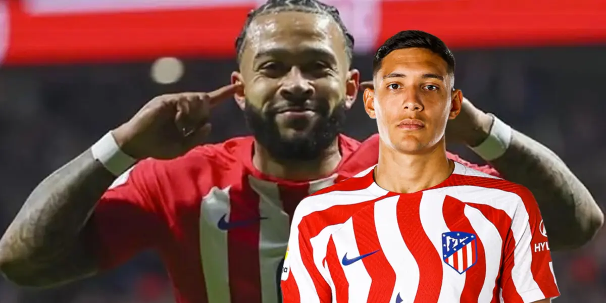 (Video) Simeone les tuvo confianza, lo que hicieron Depay y Molina en Atlético