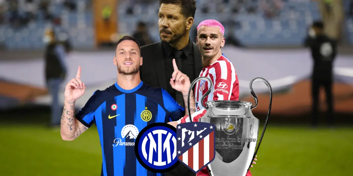 (Video) Sufre Simeone, Inter se adelantó y Atlético perdió a Griezmann