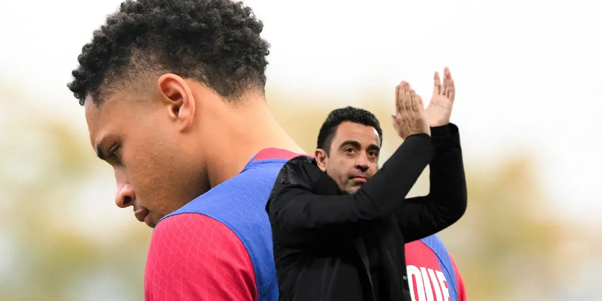 (Video) Xavi confió en él, lo que hizo Vitor Roque al ingresar en Barcelona