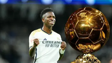 Vinicius con la camiseta del Real Madrid.