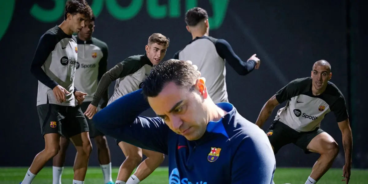 Xavi no lo usa, el jugador que se niega a salir del Barcelona y es un problema