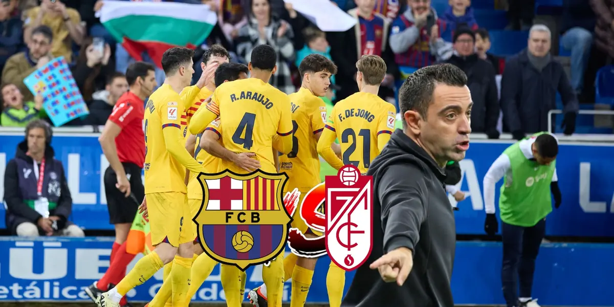 Xavi sorprende al Granada, la alineación del Barcelona para acercarse al Girona