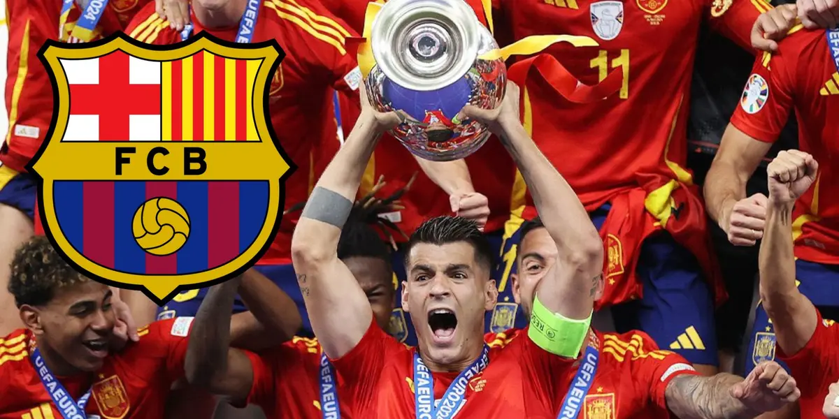 Morata estuvo a punto de no jugar la Euro y confesó que leyenda del Barça lo ayudó